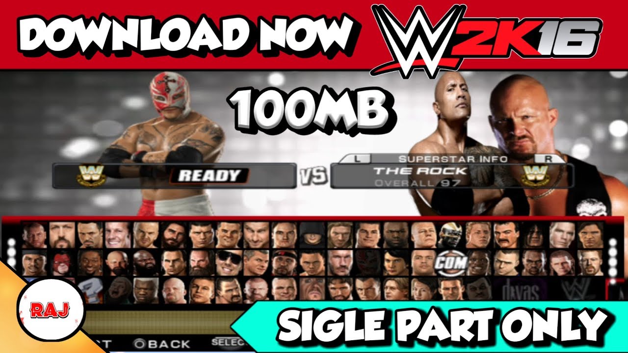 wwe 2k17 in 100mb ppsspp